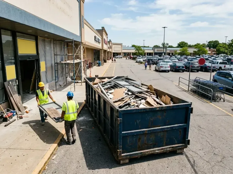 retail-store-renovation-debris-003 — frequently asked questions, Roll-off Dumpster Rentals in Greensburg, PA